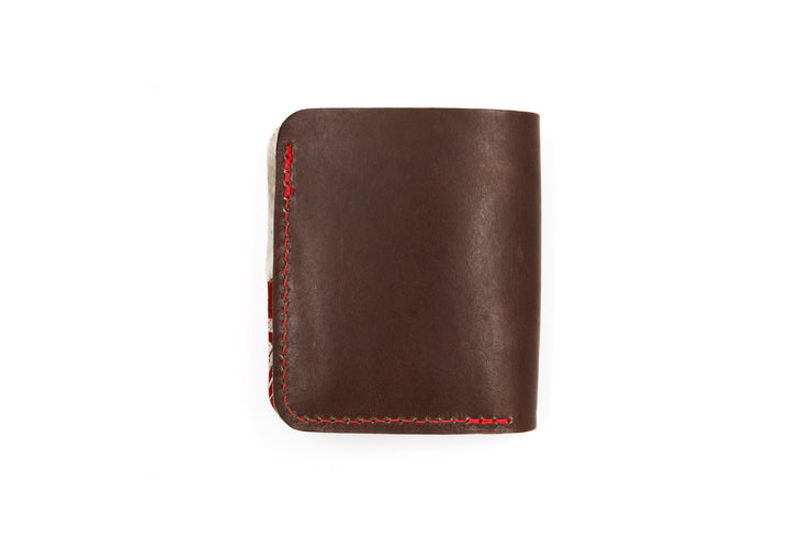 Cooper Red 6 Slot Square Wallet