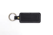 Cooper Black & Silver Oper Keychain