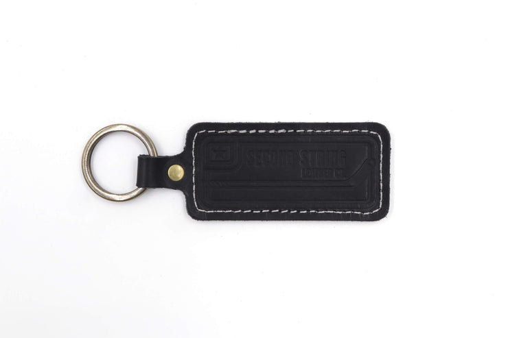 Cooper Black & Silver Oper Keychain