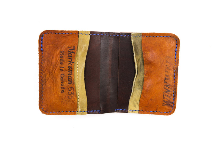 Winnwell Vintage 6 Slot Square Wallet