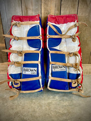 John Brown JB250 Pro Vintage Goalie Leg Pads 28"